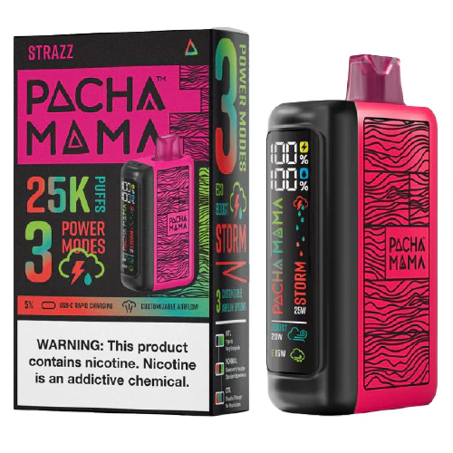 Strazz Disposable Vape (25000 Puffs) by Pachamama 25K