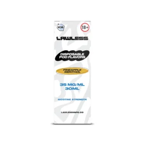 Pineapple Menthol -Disposable Pod Flavor E-Liquid