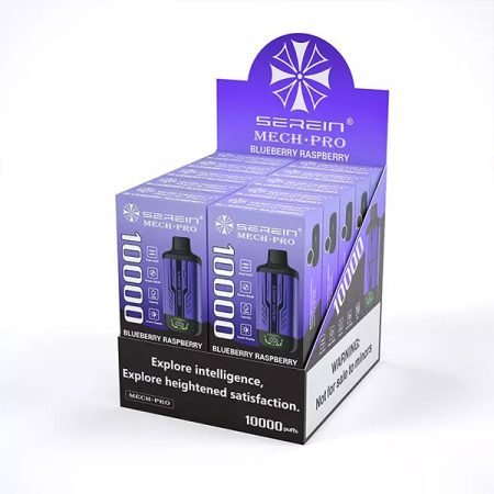 SEREIN MECH-PRO 10000 Puffs Blueberry Raspberry - Image 4