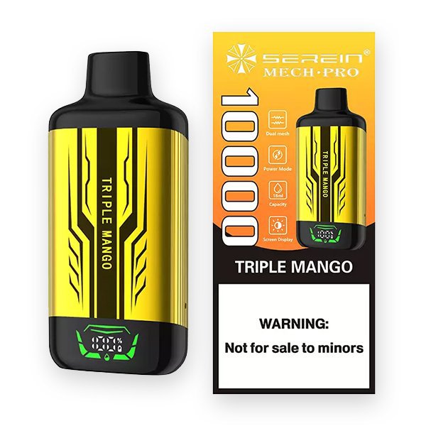 SEREIN MECH-PRO 10000 Puffs Tripple Mango - Image 3