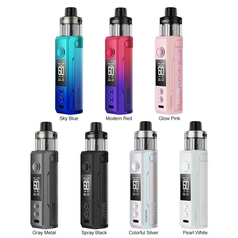 VOOPOO Drag S2 Pod Kit 2500mAh 60W - Image 2